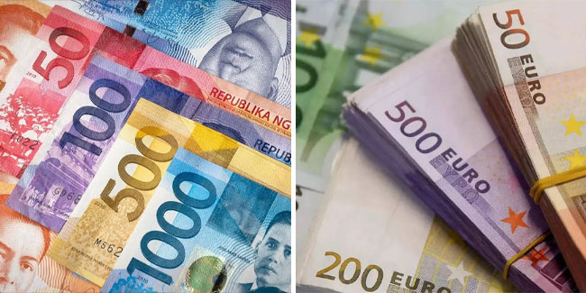 Euro to Philippine Peso